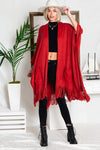 Flowy Red Cardigan (fits S up to 4x)