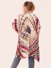 Capture the moment Tie Dye Multicolor Kimono