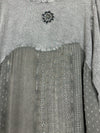 Belle Epoque Embroidered Gravel Tunic