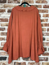 Moonlight Wander Boho Rust  Tunic