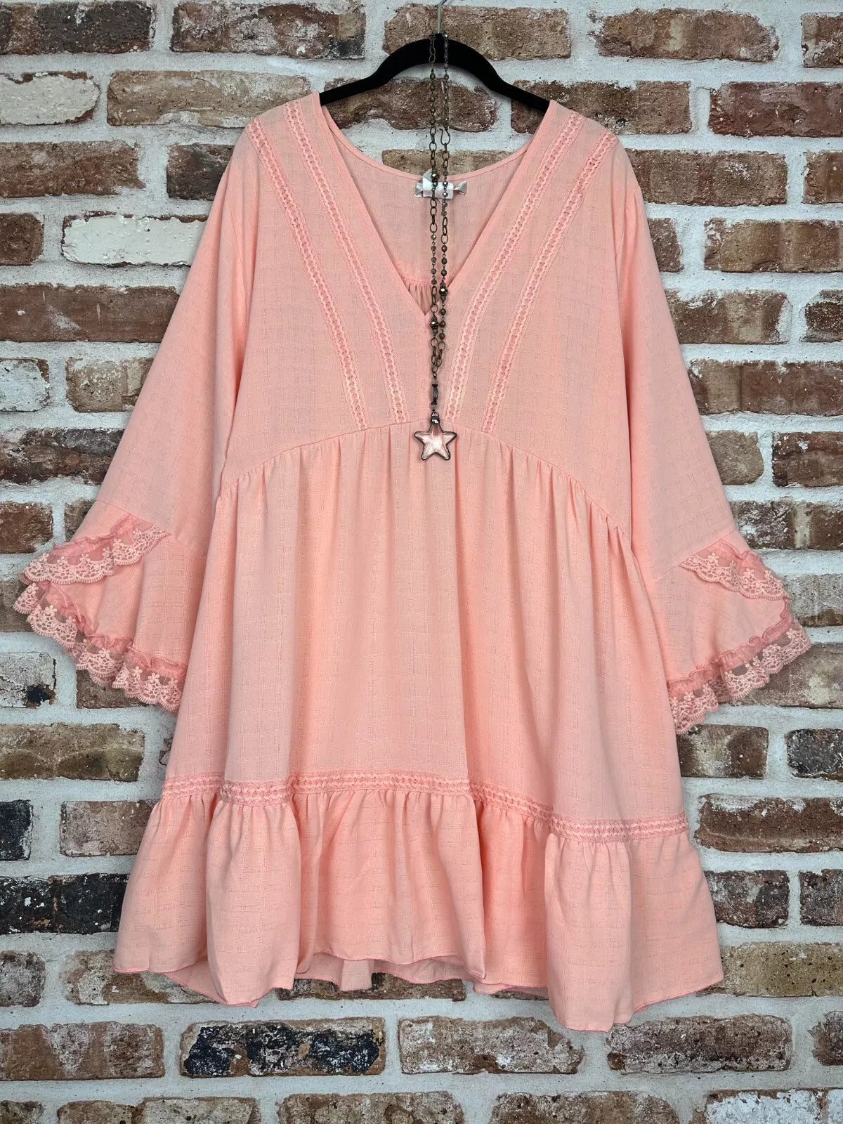 Gypsy soul Coral tunic