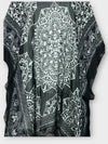 Bisou Vintage Mandala Black Kimono