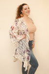 Sunrise and Sunshine Laced Crochet Bohemian Cardigan-CHF