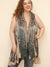 Dream  Bohemian Floral Taupe Navy Vest  OS