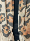 Mindful Boho Leopard Print Sleeveless Kimono