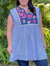 Patagonia Embroidered Babydoll  Dress