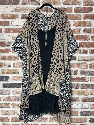 Umgee on sale leopard kimono