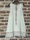 Beach Babe Boho White Extender