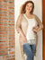 You are in charge Bohemian Crochet Mocha Cardigan OS